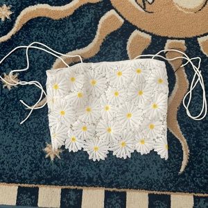 Daisy crop top